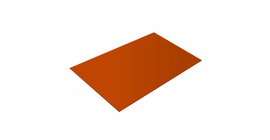 Плоский лист 0,45 PE RAL 2004 оранжевый