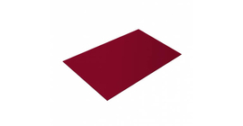 Плоский лист 0,45 PE RAL 3003 рубиново-красный