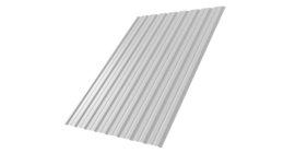 Профнастил С10В Дачный PE RAL 9003 сигнальный белый