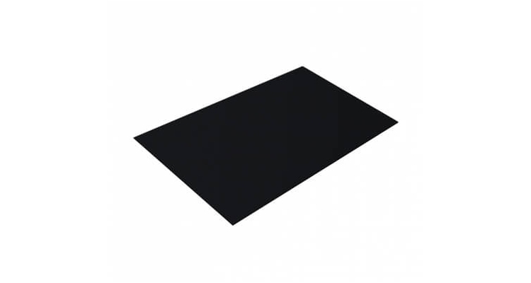 Плоский лист 0,5 Satin RAL 9005 черный
