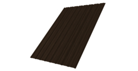 Профнастил С10B 0.45 Print Elite с пленкой Coffee Wood TwinColor