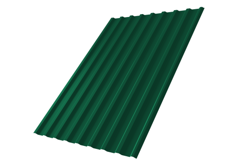 Профнастил С20R 0.45 PE-Double RAL 6005 зеленый мох